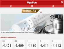 Tablet Screenshot of migalhas.com.br